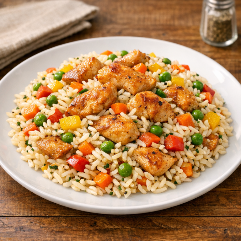 Chicken and Vegetable Rice